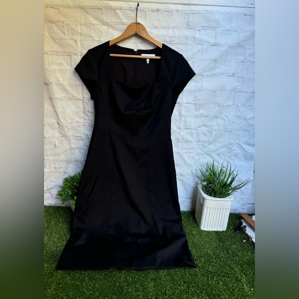 REISS HAISLEY TAILORED DRESS IN BLACK Size US 10 new - Picture 8 of 13